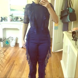 NEVER WORN PURPLE JUMPSUIT